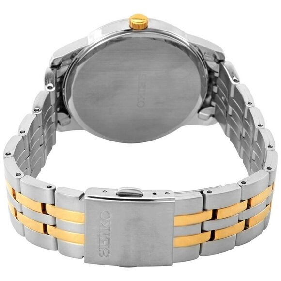 NWT Seiko Fashion Men's Quartz Steel Authentic Watch - Picture 3 of 3